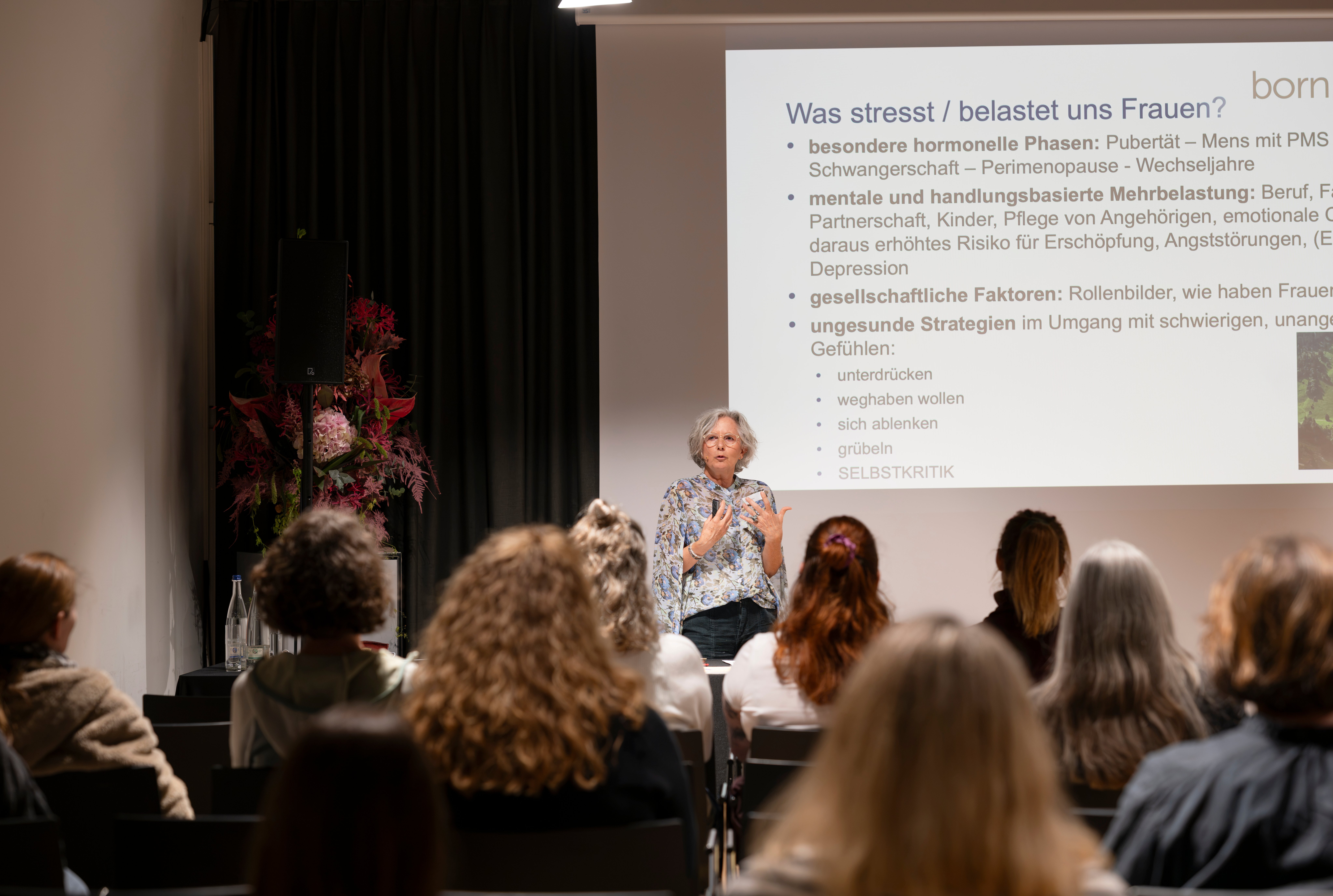 Event Frauengesundheit Jeannine Born